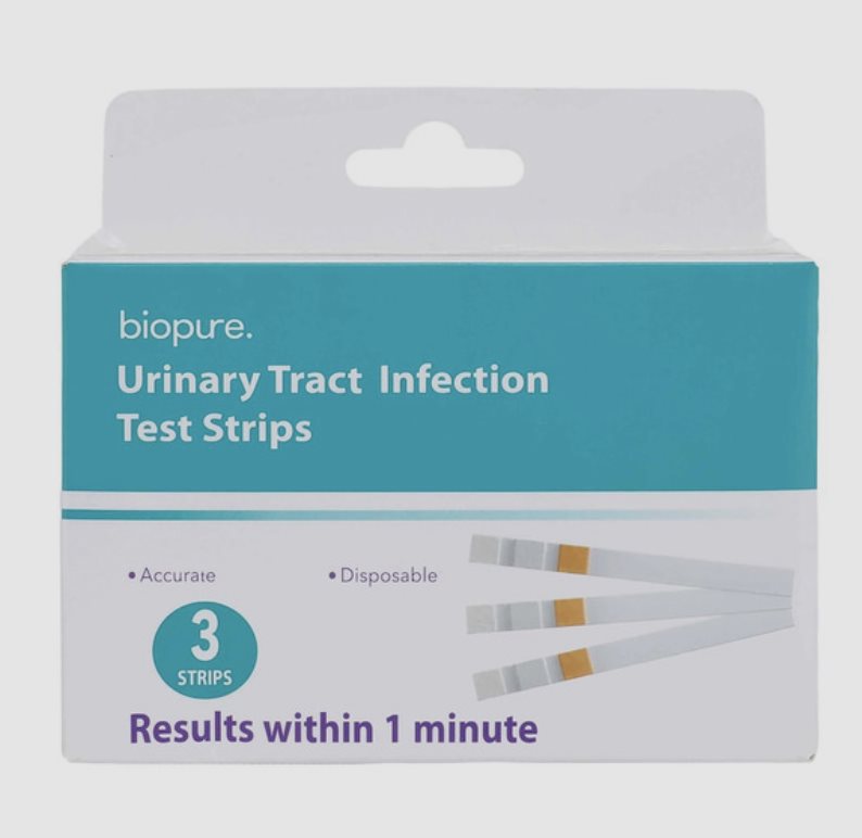 Biopure UTI Test Strips — 3-Test Pack