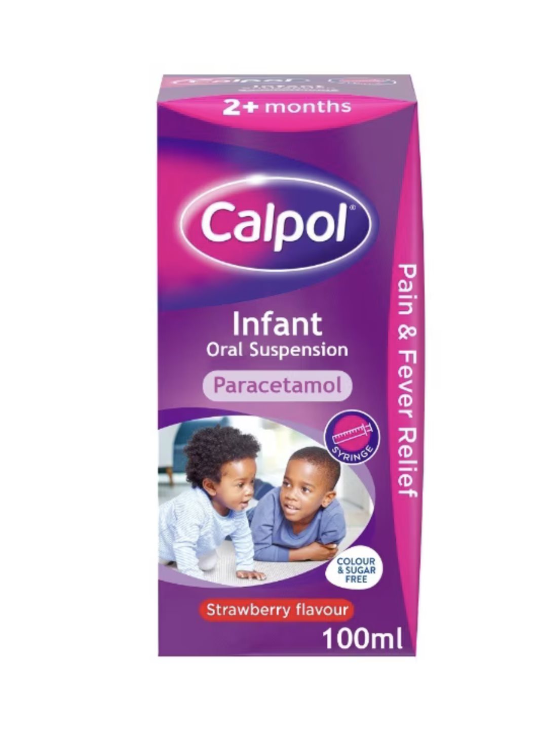 Children's Medicines & Vitamins — Calpol Infant Original — Strawberry, 100 ml