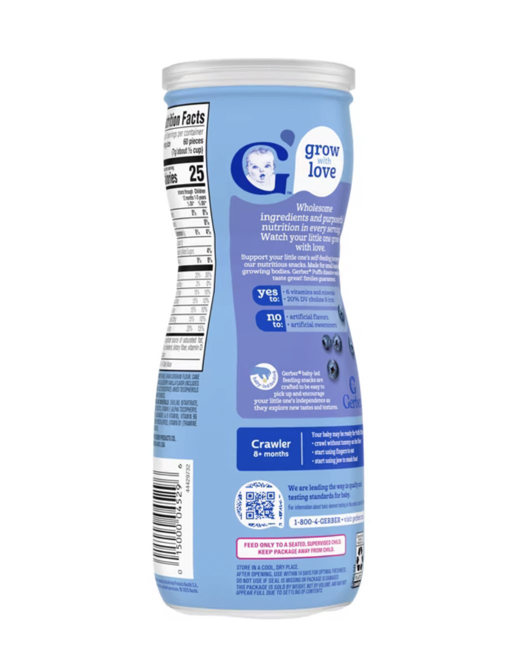Gerber Blueberry Puffs – product detail view 6
