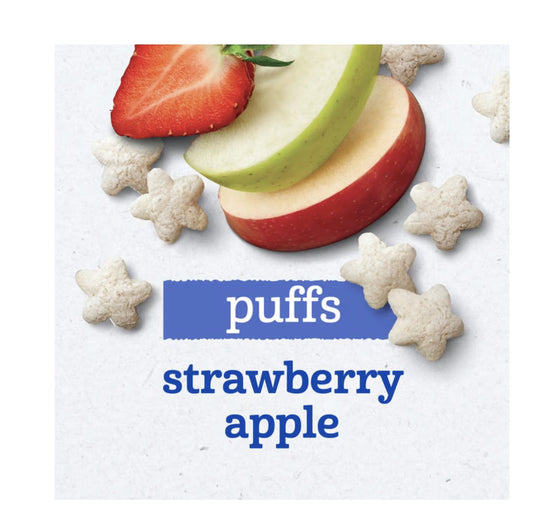 Gerber Strawberry Apple Puffs – product detail view 2