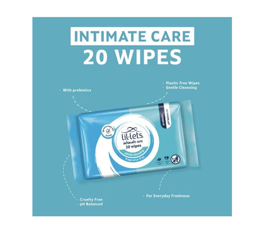 Lil-Lets Intimate Care Sensitive Wipes 20s