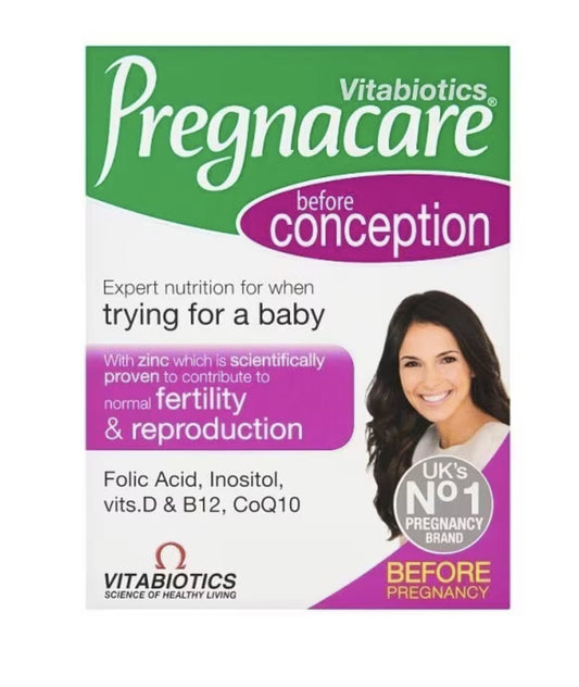 Vitabiotics Pregnacare Supplements — Conception — 30 Tablets