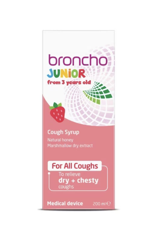 Bronchostop Cough Syrups — Junior Cough Syrup — 200 ml