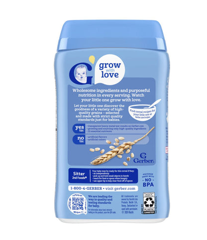 Gerber multigrain baby cereal, two-pack – product detail view 5