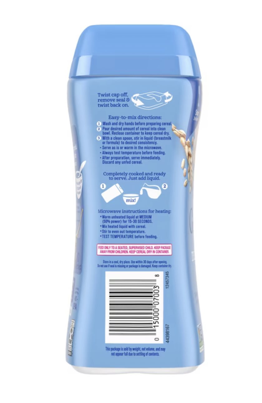 Gerber multigrain baby cereal, two-pack – product detail view 6