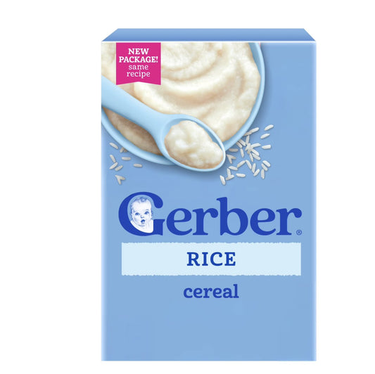 Gerber Baby Cereals & Puffs — Rice Cereal