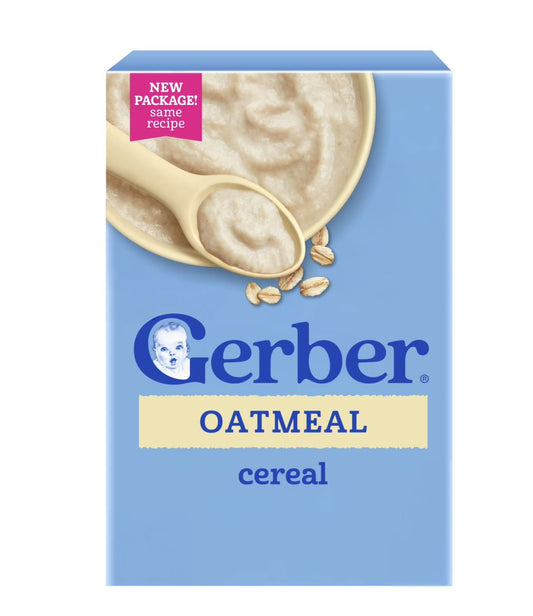Gerber Baby Cereals & Puffs — Oatmeal Cereal