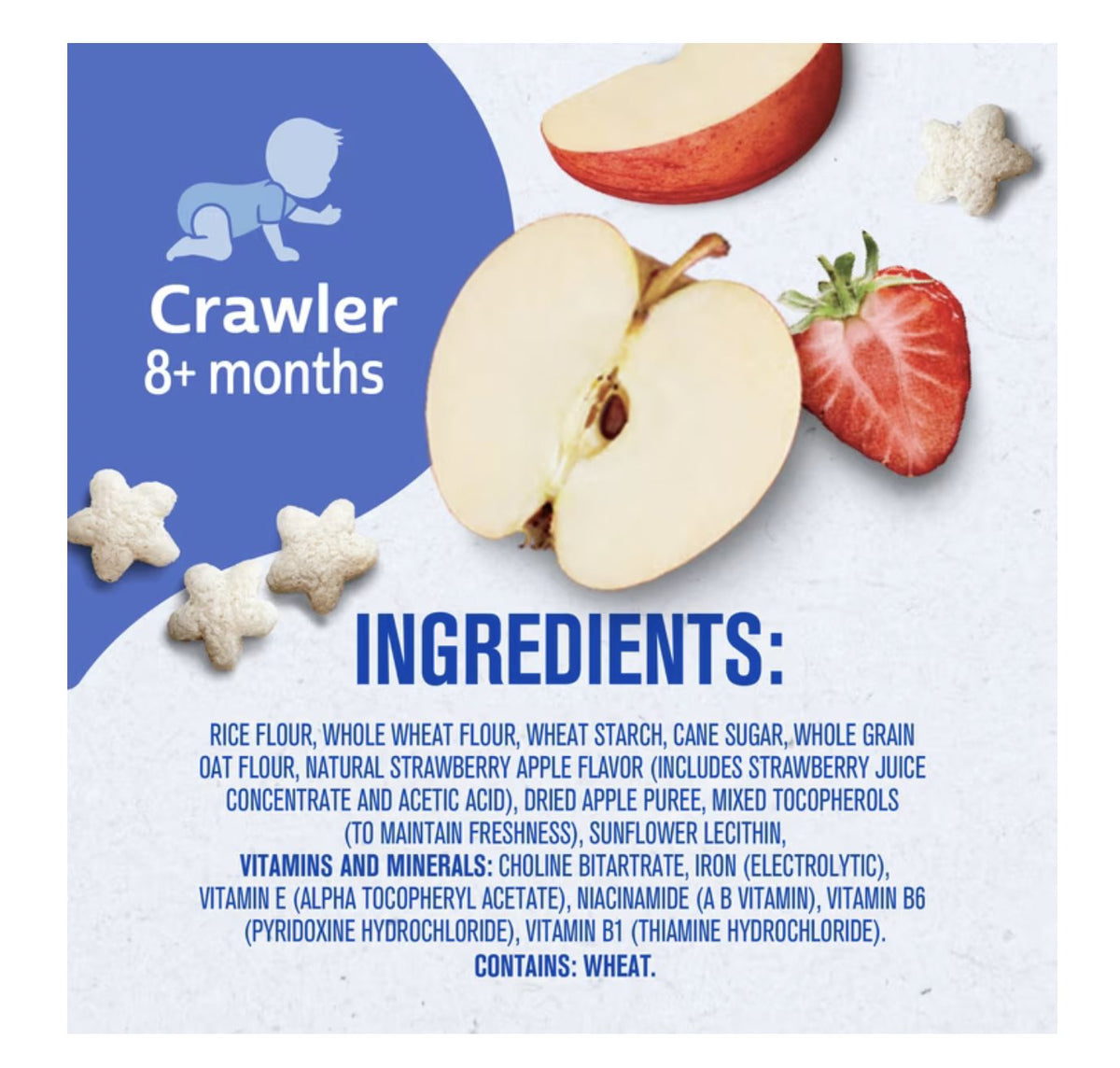 Gerber Strawberry Apple Puffs – product detail view 5