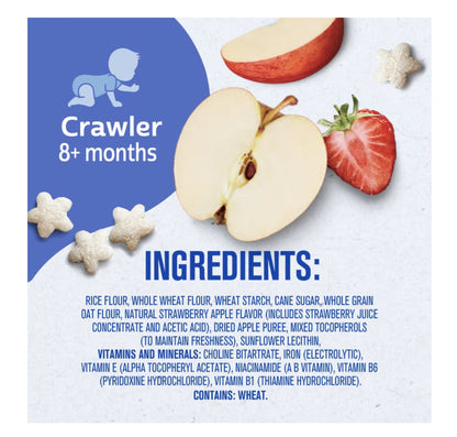 Gerber Strawberry Apple Puffs – product detail view 5